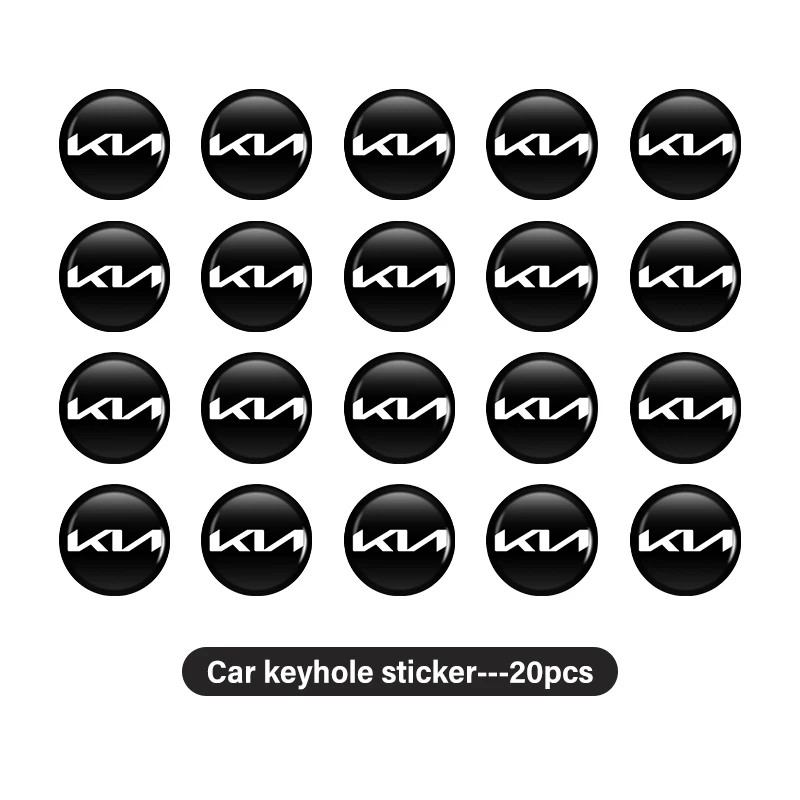 

Для KIA 14 мм эмблема ключа автомобиля брелок с автоматическим управлением наклейка аксессуары Sportage Rio Ceed Niro Soul Stonic Picanto Proceed