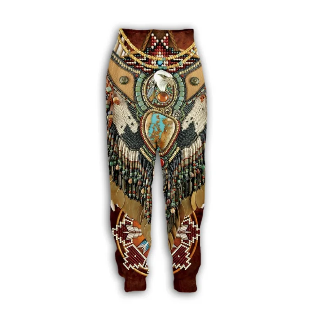 

Native Indian Wolf 3D Print Causal Clothing Fashion Men Women Tracksuits Hip Hop Pants Plus Size S-7XL Seasons Casual Trousers