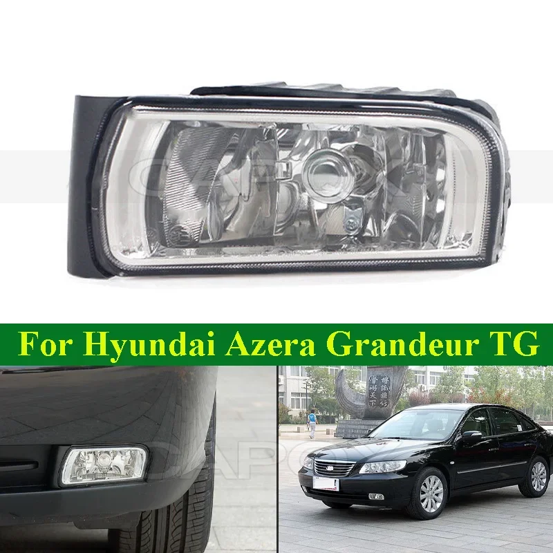 

CAPQX для Hyundai Azera greattg 2006-2009, передний бампер, противотуманная фара, противотуманная фара, лампа для вождения, противотуманная фара