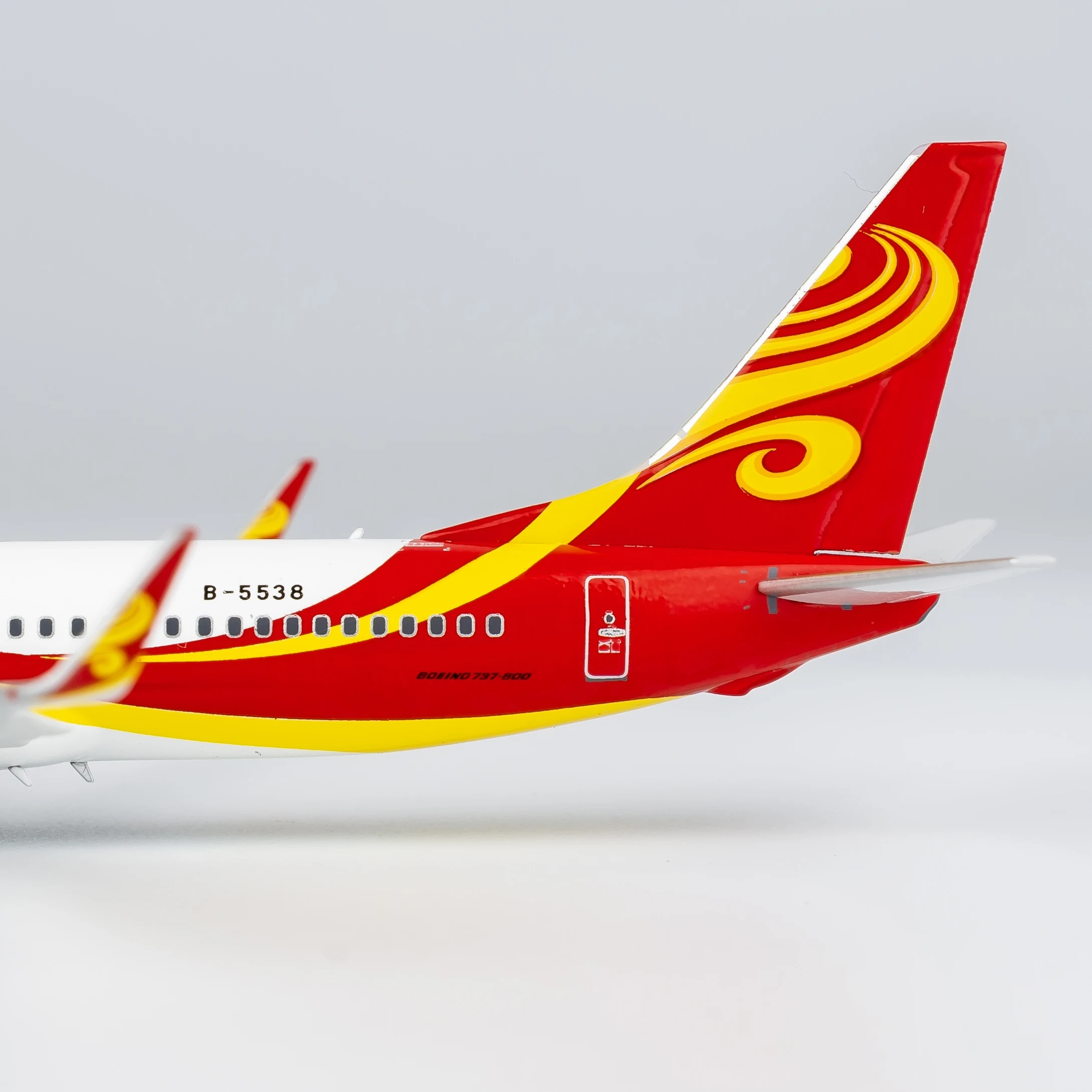 58190 коллекционный самолет из сплава подарок модель NG 1:400 Grand China Air Boeing B737-800 литой