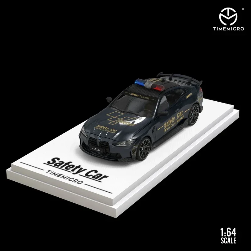 TimeMirco TM 1:64 M4 Safety Car Серая литая под давлением модель автомобиля