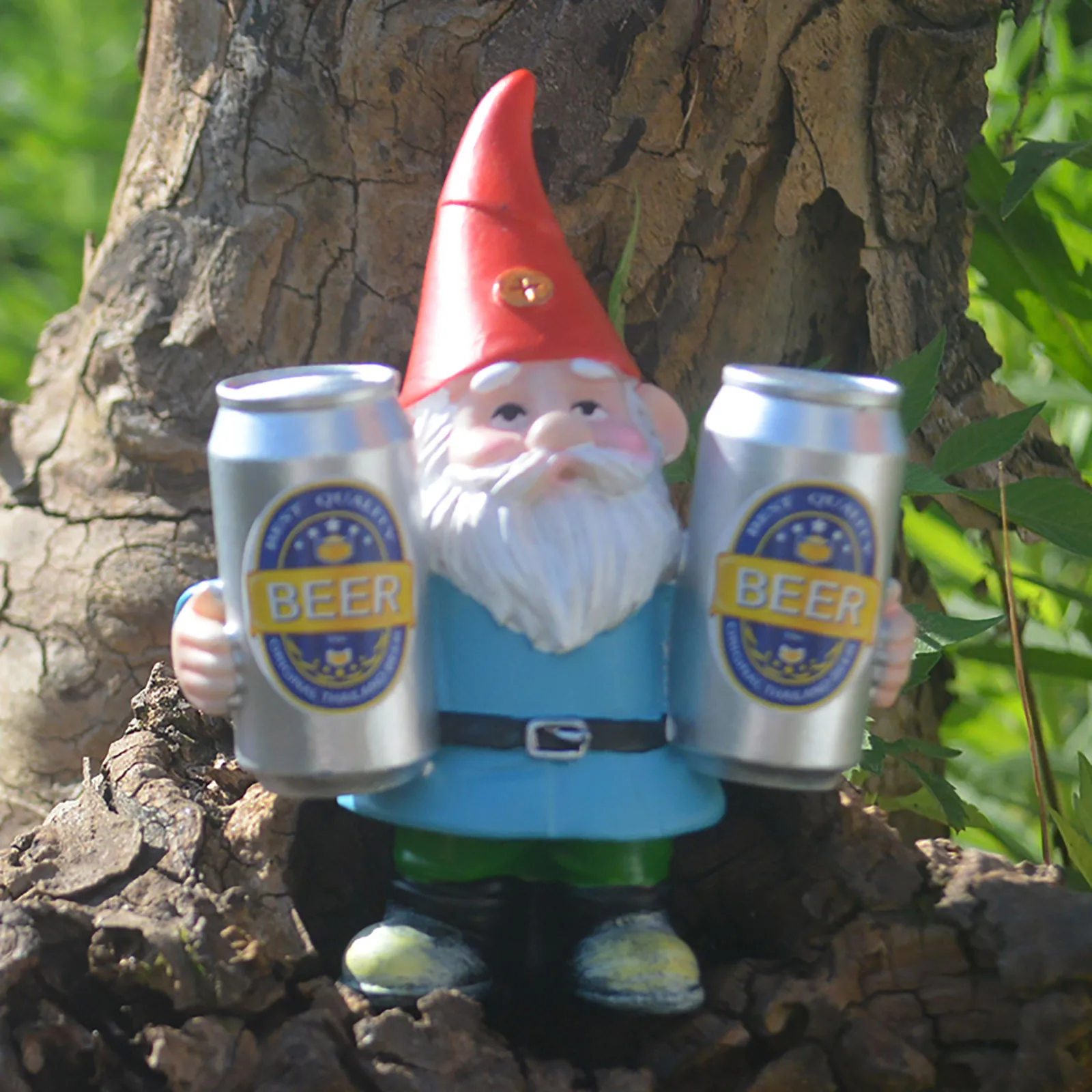 

Old Man Drinking Beer Garden Elves Sculpture Resin Decoration Gnome Statue Home Furnishing Garden Dwarfs Ornaments