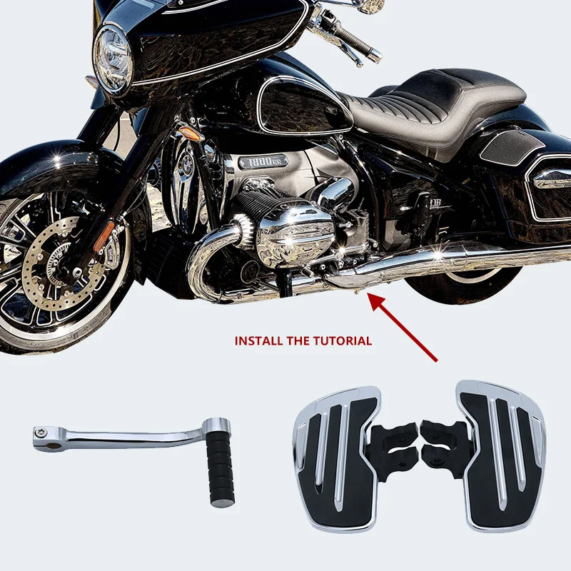 Передняя мотоциклетная педаль для BMW R18B R18TC Модифицированная Алюминиевая