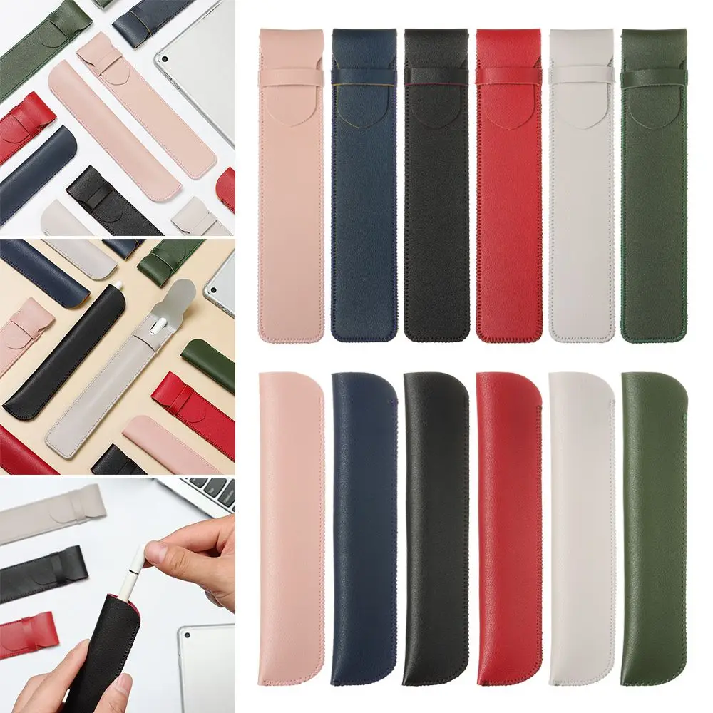 

Легкий двухцветный защитный чехол, портативный чехол для стилуса, чехол для карандашей Apple, чехлы для сенсорных экранов, сумка для ручек