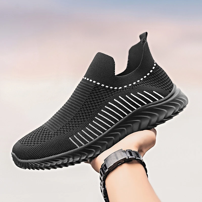 

Hot Sale Men Shoes Breathable Fashion Men's Sneakers Light Antiskid Casual Walking Big Size Man Tennis Shoes Zapatillas Hombre