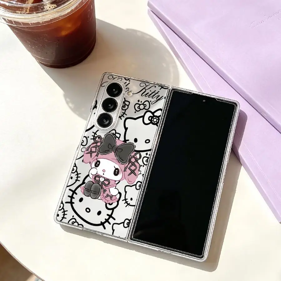 Чехол Sanrio My Melody розового цвета для Samsung Galaxy Z Flip 7 6 5 4 3 Z Fold 7 6 5 4 3 (art.: 3920da4e17489) - 3920da4e17489