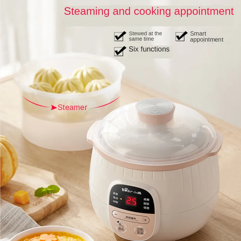 baby porridge pot stewpan electric stew ceramic cooker cooking purple sand stewing appliances kitchen home free global shipping