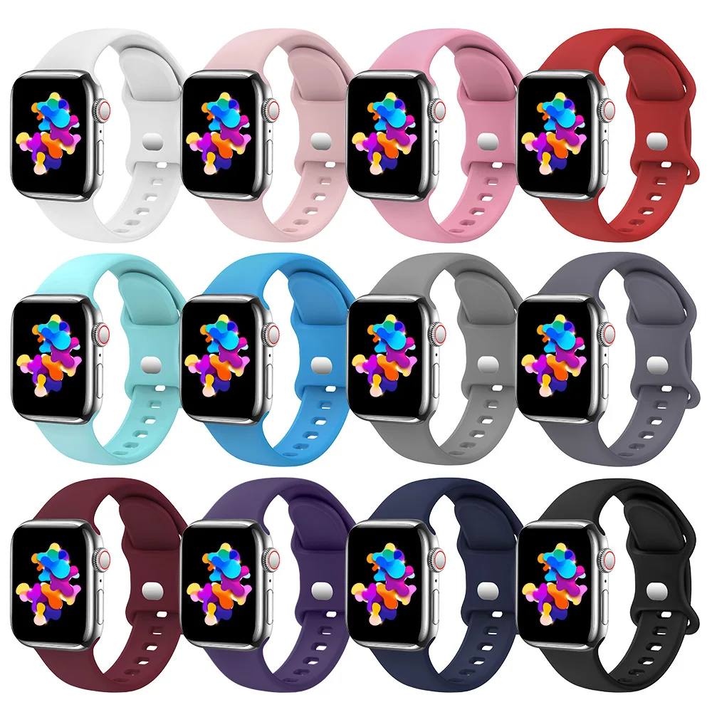12 Pack Watch Bands For Apple Watch Bands 42mm 44mm 45mm Soft...
