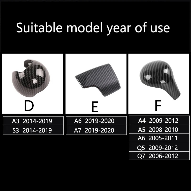 Углеродное волокно автомобильный Стайлинг ручка переключения передач наклейка