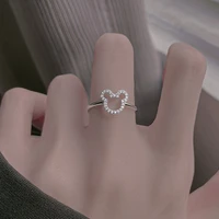 cute bear rings for women cartoon mouse anime adjustable ring vintage luxury crystals jewelry wholesale 2022 fashion korean gift