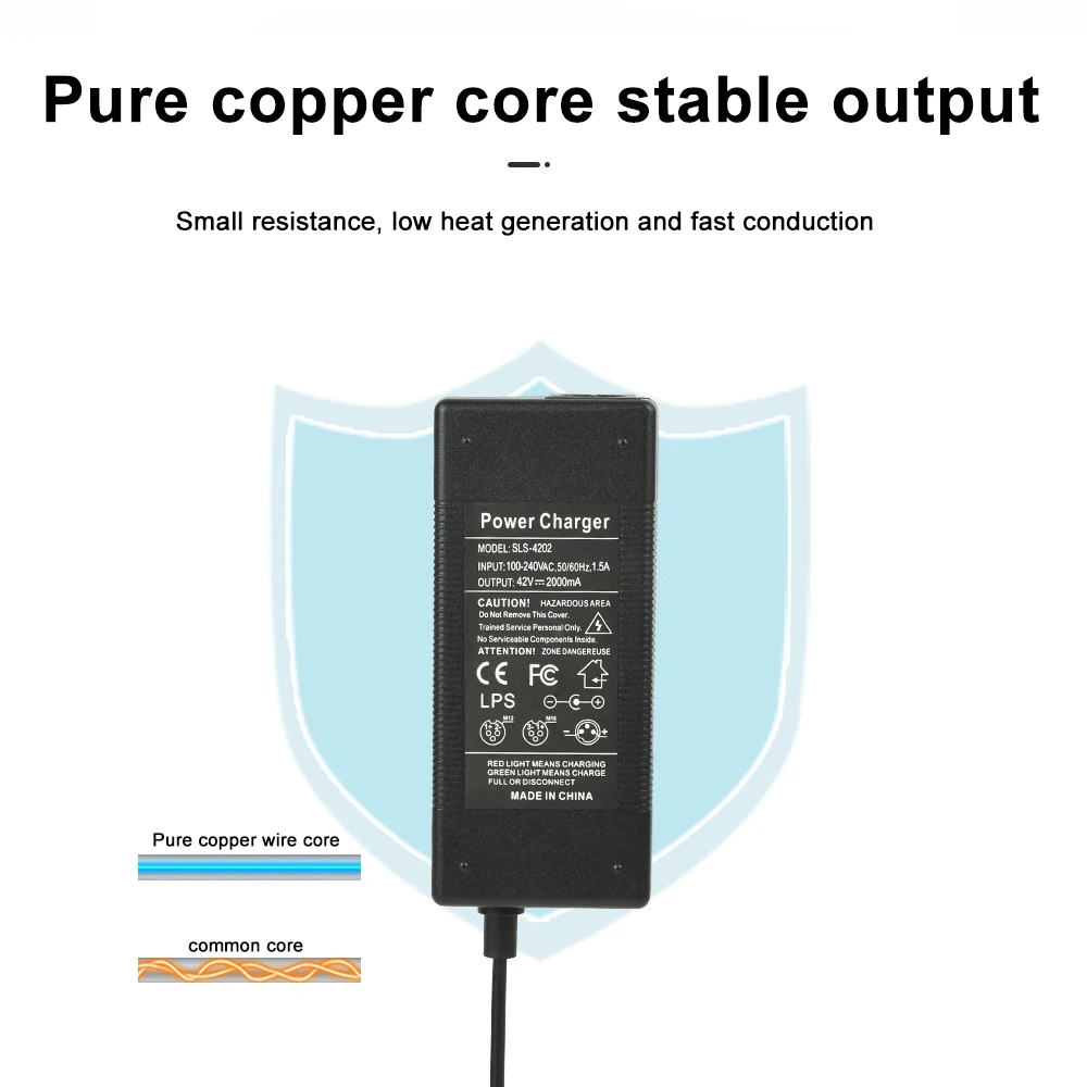 Зарядное устройство для электроскутера KUGOO S1 S2 S3 48 В 2 А