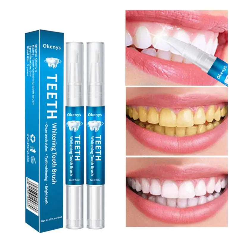 

Teeth Whitening Pen Remove Plaque Stains Oral Hygiene Cleaning Gel Instant Smile Fresh Breath Dental Bleach Care Dentistry Tools