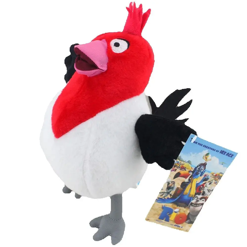 RIO Pedro Parrot Bird 8 &quotПлюшевая игрушка мультяшная киноигра Paroaria Coronata Мягкая кукла