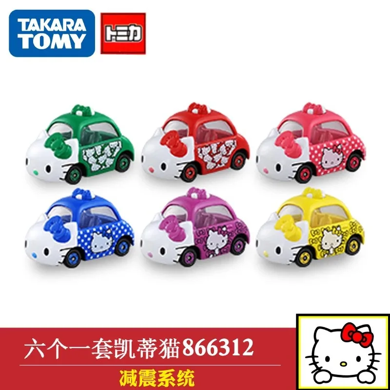 Takara Tomy Dream Tomica Hello Kitty Sanrio серия Ограниченная 1:64 металлический литый под давлением