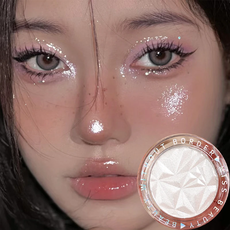Makeup Powder Glitter Glow Face Contour Shimmer Illuminator 