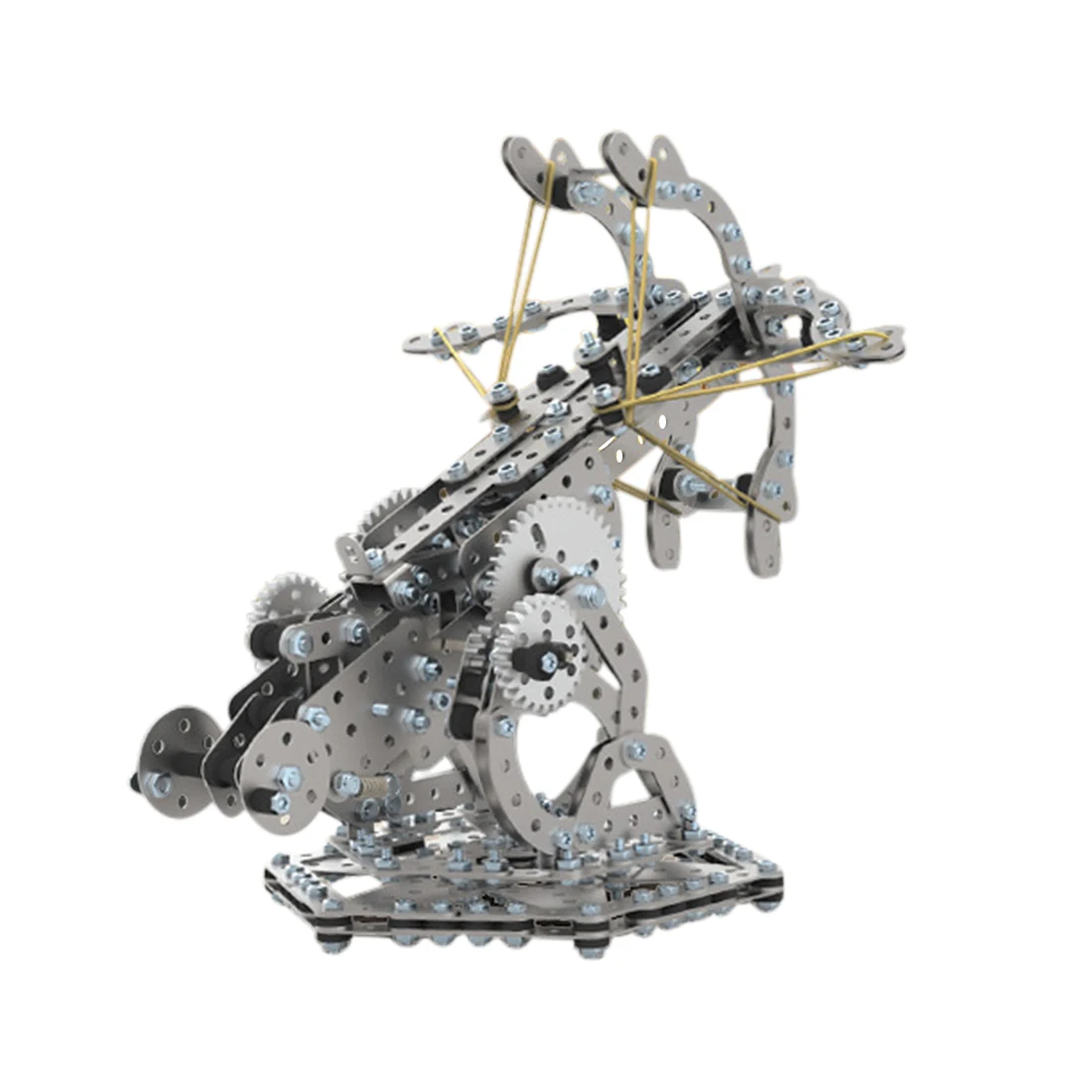 

500PCS+ Metal Assembly DIY Toy Mechanical Gear Transmission Launched Hunting Model Kit Children Gift