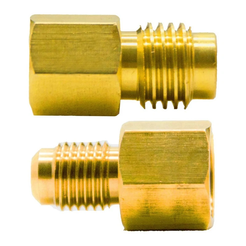 Адаптер для холодильника M1/4 Sae-F 5/16 с 6 шт латунными адаптерами 6015 R134A бак