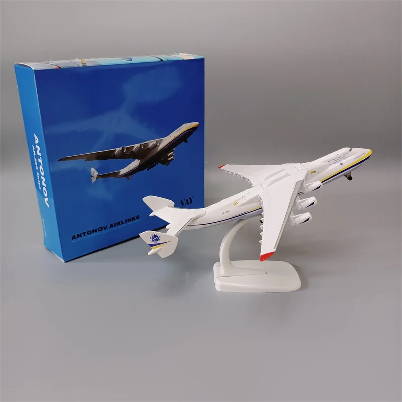 

20cm Alloy Soviet Union Air ANTONOV 225 Airlines Ukraine An-225 Mriya WORLD BIGGEST CARGO Airplane Model Plane Diecast Aircraft