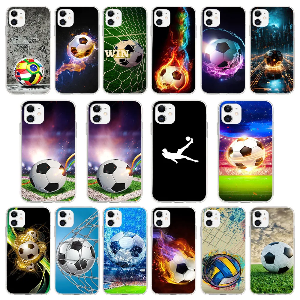 Женский футбол страстный футбольный мяч силиконовая модель для Moto G5 G5S E6 E6S E6i E7 E7i