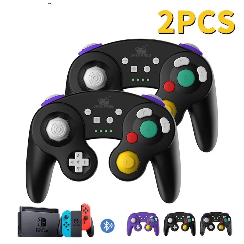 

Data Frog Wireless Bluetooth-Compatible Controller For Nintendo Switch Gamepad Android TV Joystick For PC Switch Pro PS3 Console