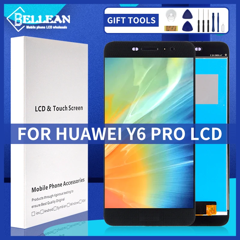 

ЖК-дисплей Catteny 5,0 дюйма Y6 Pro для Huawei Honor 4C Pro, сенсорный экран с дигитайзером в сборе, запчасти, бесплатная доставка, с инструментами, 1 шт.