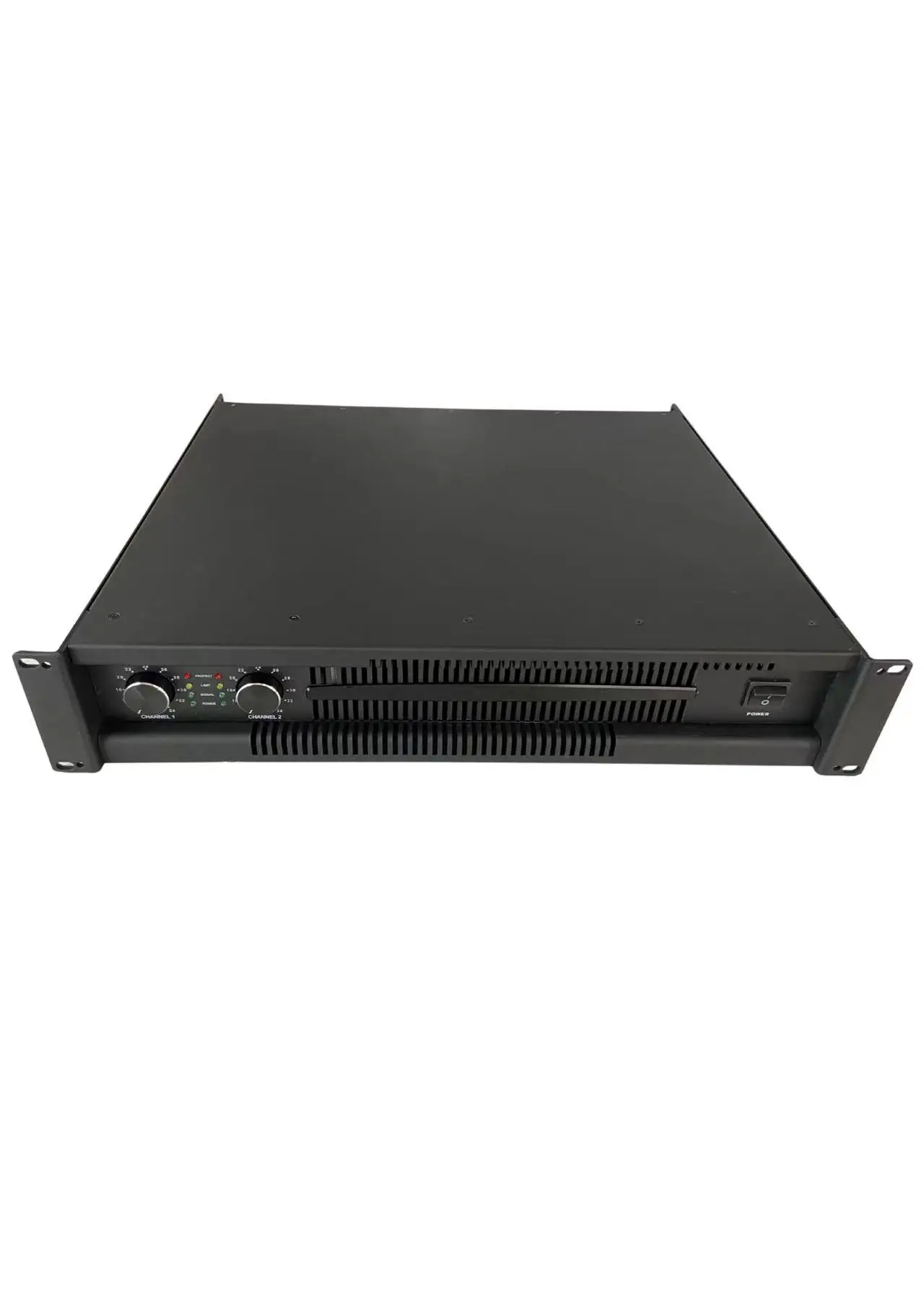 Фото Профессиональный цифровой усилитель VR1000 2000W 1U Hi-Fi 1000W, аудиоусилитель Pro Audio с DSP, 2-канальный усилитель класса D для сабвуфера №5