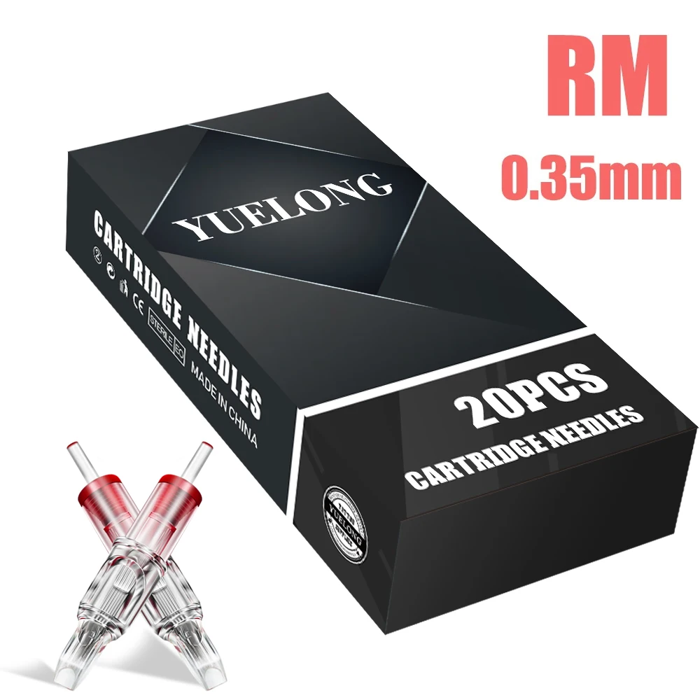 

Тату-картридж с иглами 5RM 7RM 9RM 11RM 13RM 15RM 20 шт.