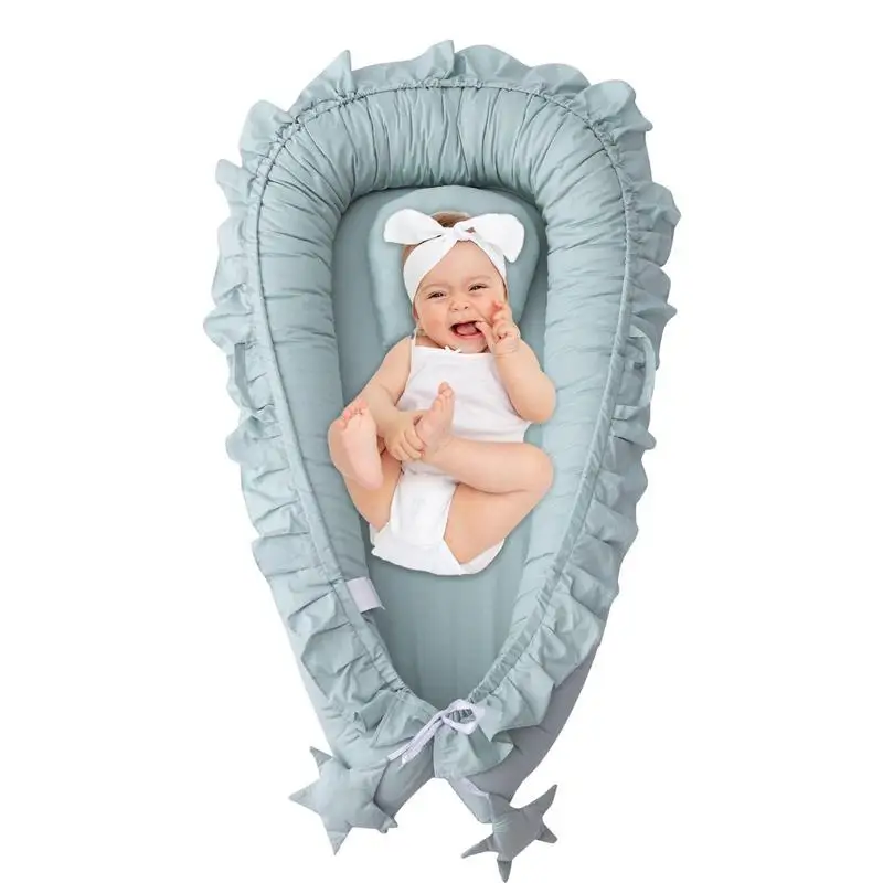 

Мягкое и дышащее гнездо для новорожденных, гнездо для сна