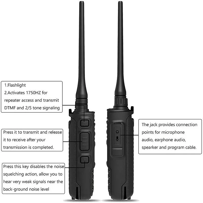 tyt th uv88 ham radio handheld two way radio analog amateur dual band vhf uhf walkie talkies for adults long range rechargeable free global shipping