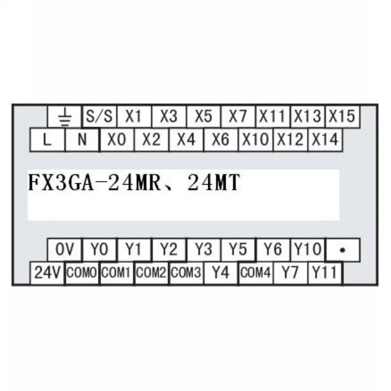 Новый контроллер PLC FX3GA-24MR-CM/40MR/60MR/24MT/40MT/14MR-MT