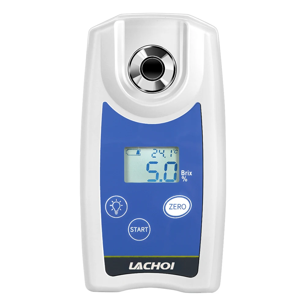 

LC-DR 53B portable digital display sugar honey brix meter digital specific gravity refractometer