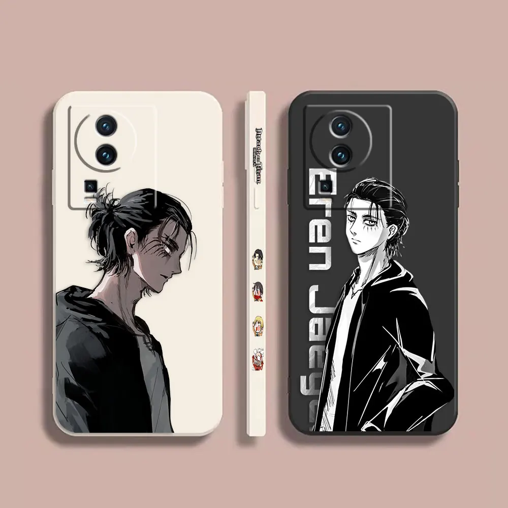 

Case For VIVO IQOO 5 7 8 9 11 Pro 5G Z3 Z5 Z6 Z7 NEO3 5 5S 6 7 Case Funda Cqoue Shell Capa Anime A-Attack On T-Titan Eren Jaeger