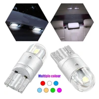 2pcs map dome license plate 3030 2smd w5w wedge car interior bulb t10 reading lamp led light