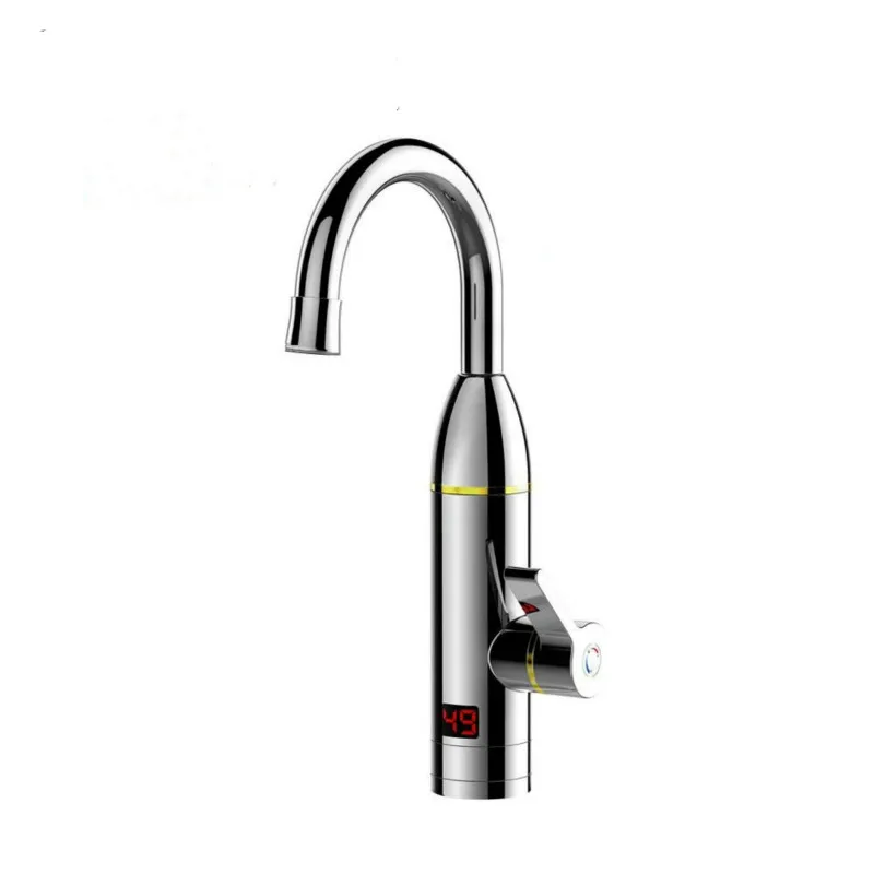 

Electric kitchen instant heating faucet heater hot cold dual-use Tankless water quickly heating tap shower with LED display