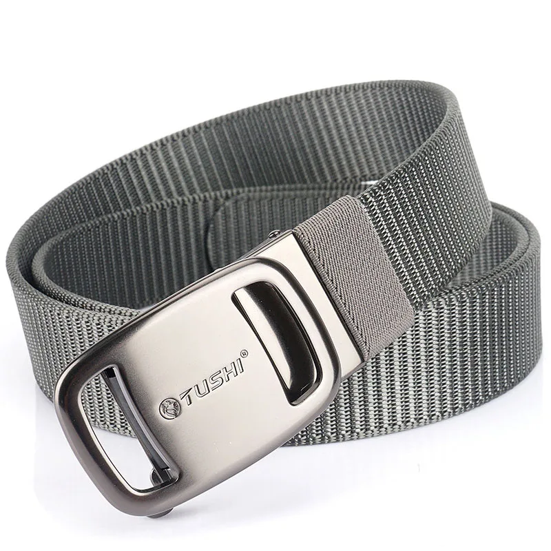 Luxury Brand New Style Nylon Belt Versatile Casual Outdoor Trouser Belt Automatic Buckle Belt Wholesale Multi Clours for Choice
