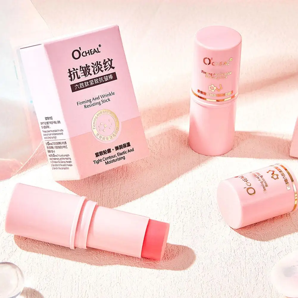 Порошок против морщин с шестью пептидами многофункциональная палочка для