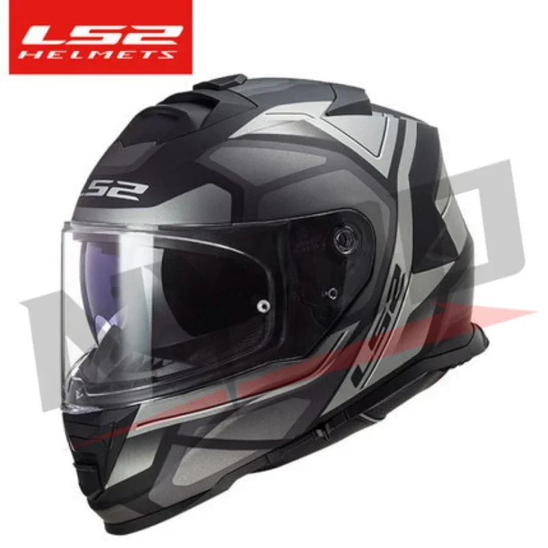Capacete LS2 STORM Мотоциклетный шлем Ls2 Ff800 Полнолицевые шлемы Casque Moto Casco Сертификация ECE