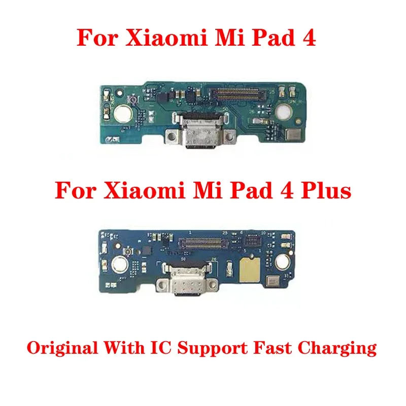 USB-порт для зарядки док-станции Xiaomi Pad 4 Plus Mi разъем с разъемом микрофона гибкий