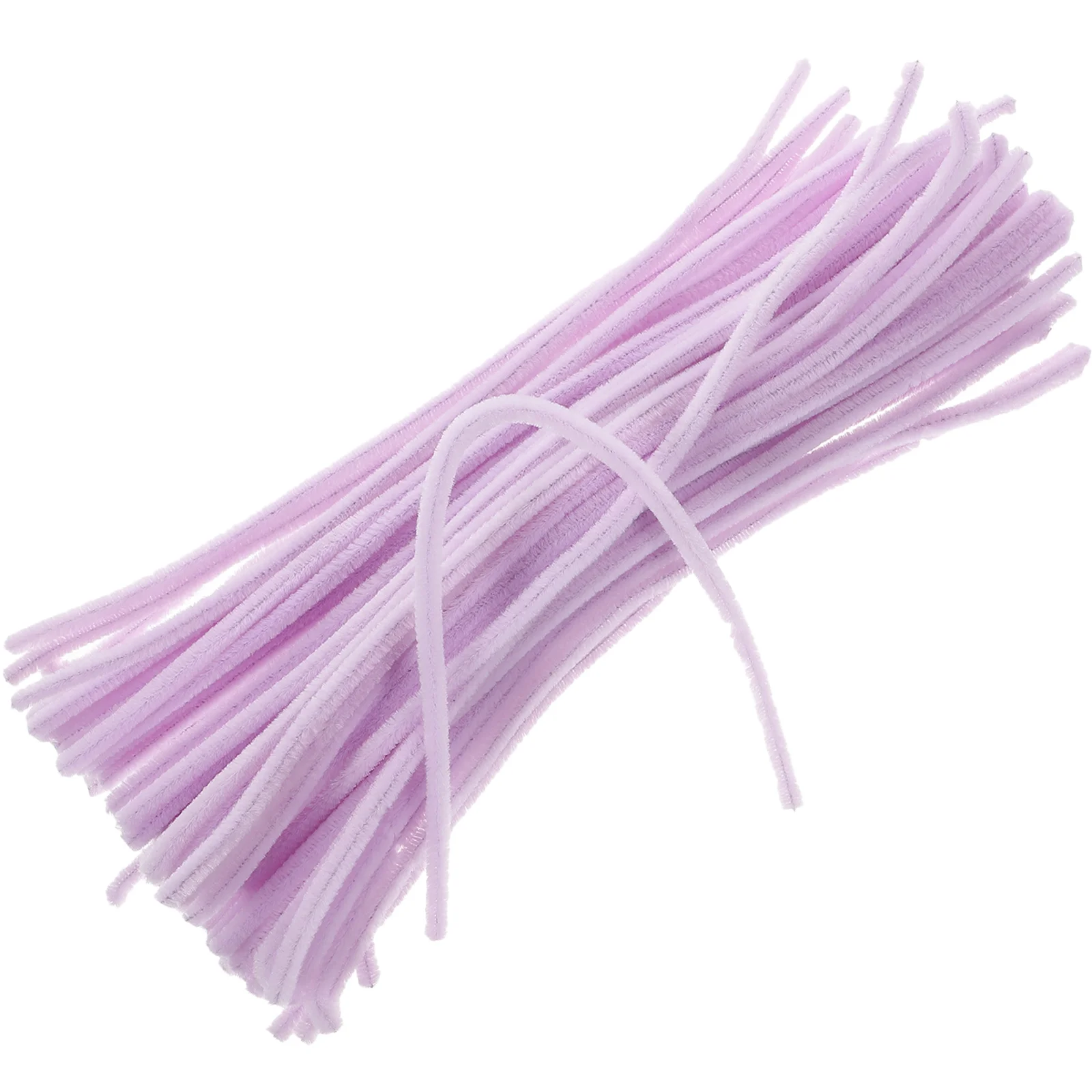 

Pipe Cleaners Chenille Stem Furry Wire Tie Plush Rods Supplies Plush Sticks for Craft DIY Supplies Purple