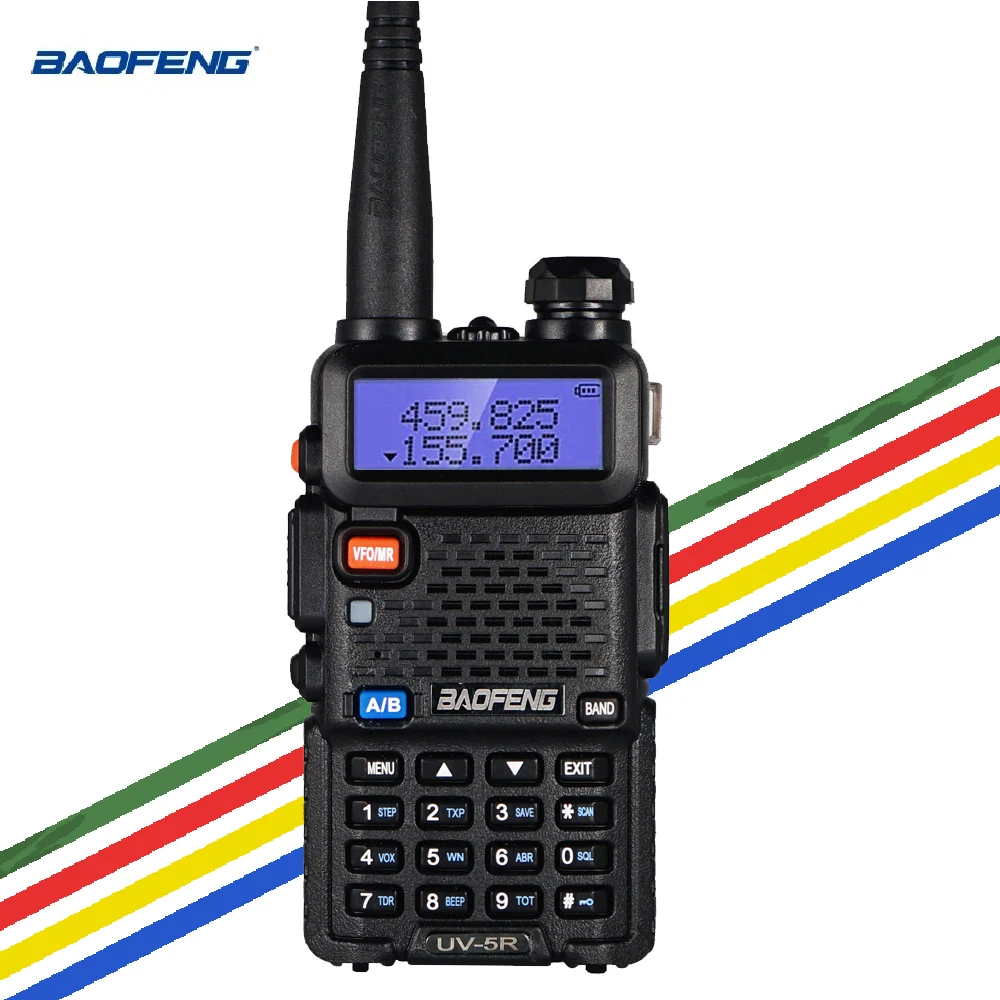 

Baofeng Walkie Talkie UV-5R Two Way CB Ham Radio Portable UV5R 128CH 5W VHF UHF 136-174Mhz & 400-520Mhz Transceiver With Headset