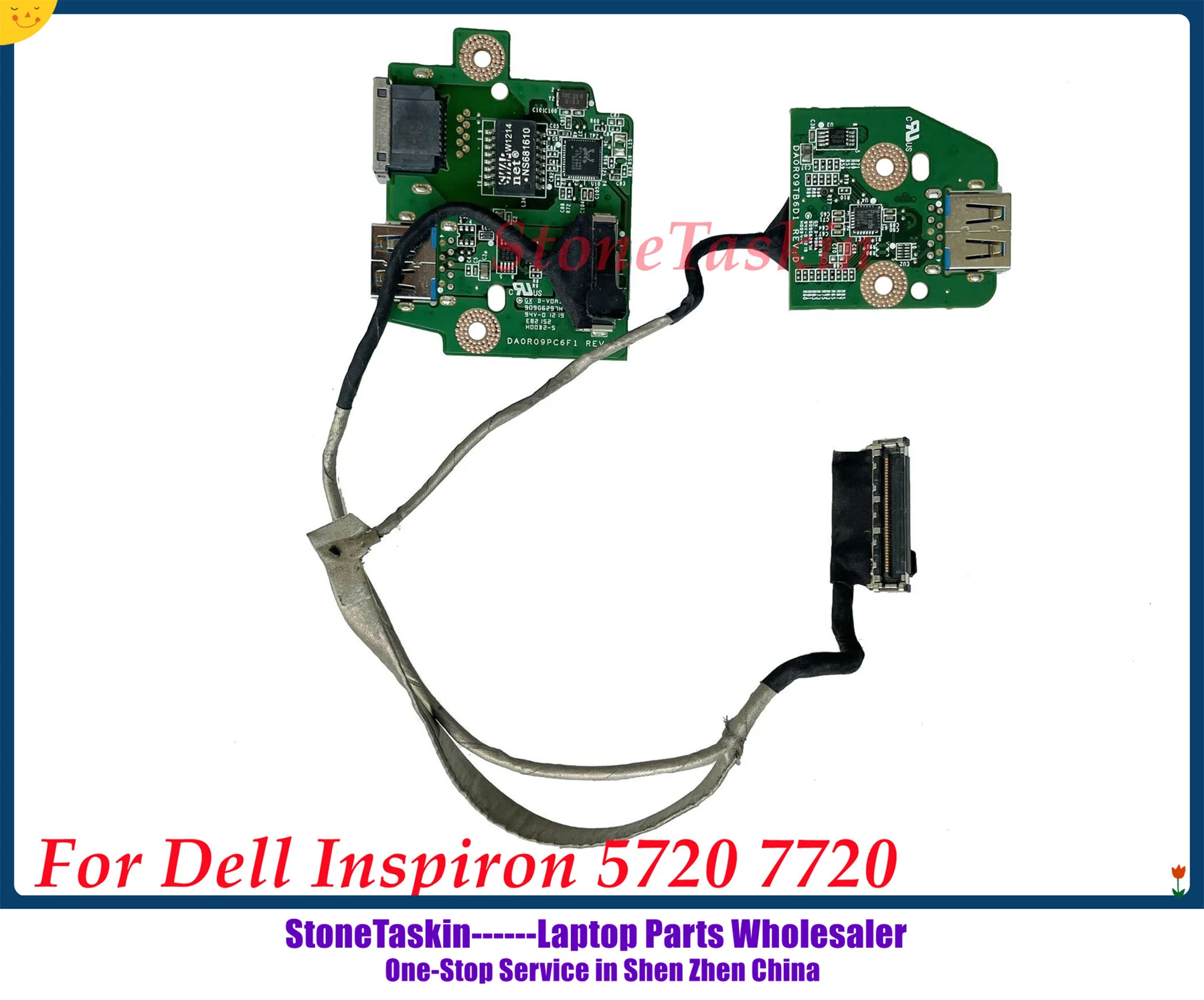 Материнская плата StoneTaskin для Dell Inspiron 17R 5720 7720 Ethernet USB 3 0 | Компьютеры и офис