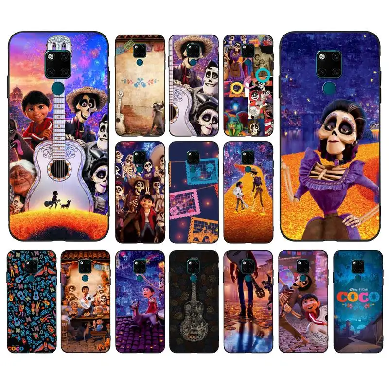 

Disney Coco Phone Case for Huawei Mate 20 10 9 40 30 lite pro X Nova 2 3i 7se