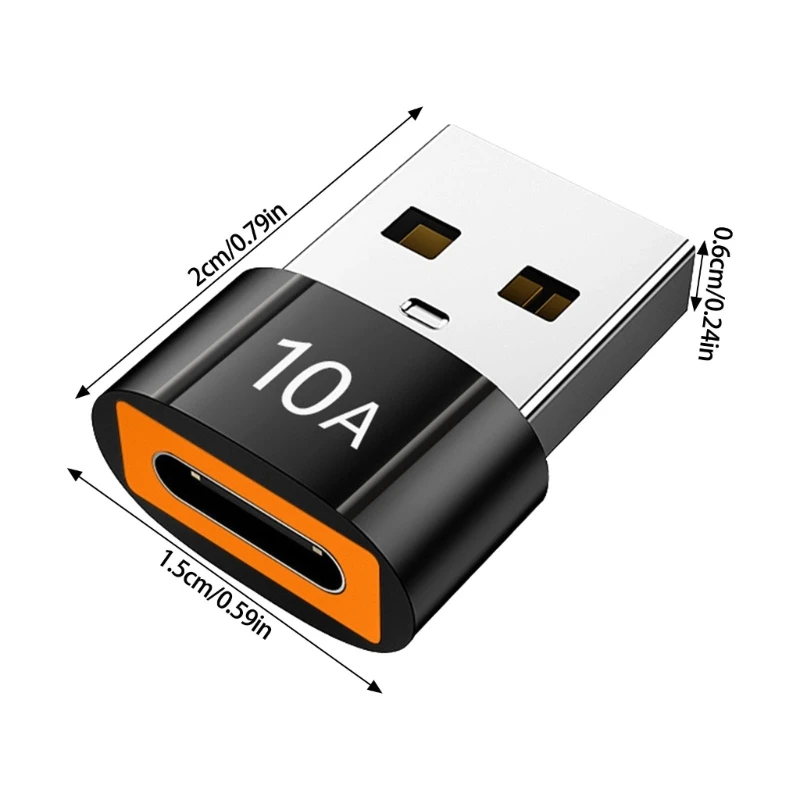 Совместимый с несколькими устройствами адаптер USB-USB C быстрое зарядное