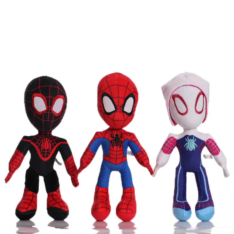 

Disney Marvelspiderman 30cm Plush Toy Soft Stuffed Cartoon Stuffed Doll Large Plush Cloth Doll Pillow Christmas Gifts For Kids