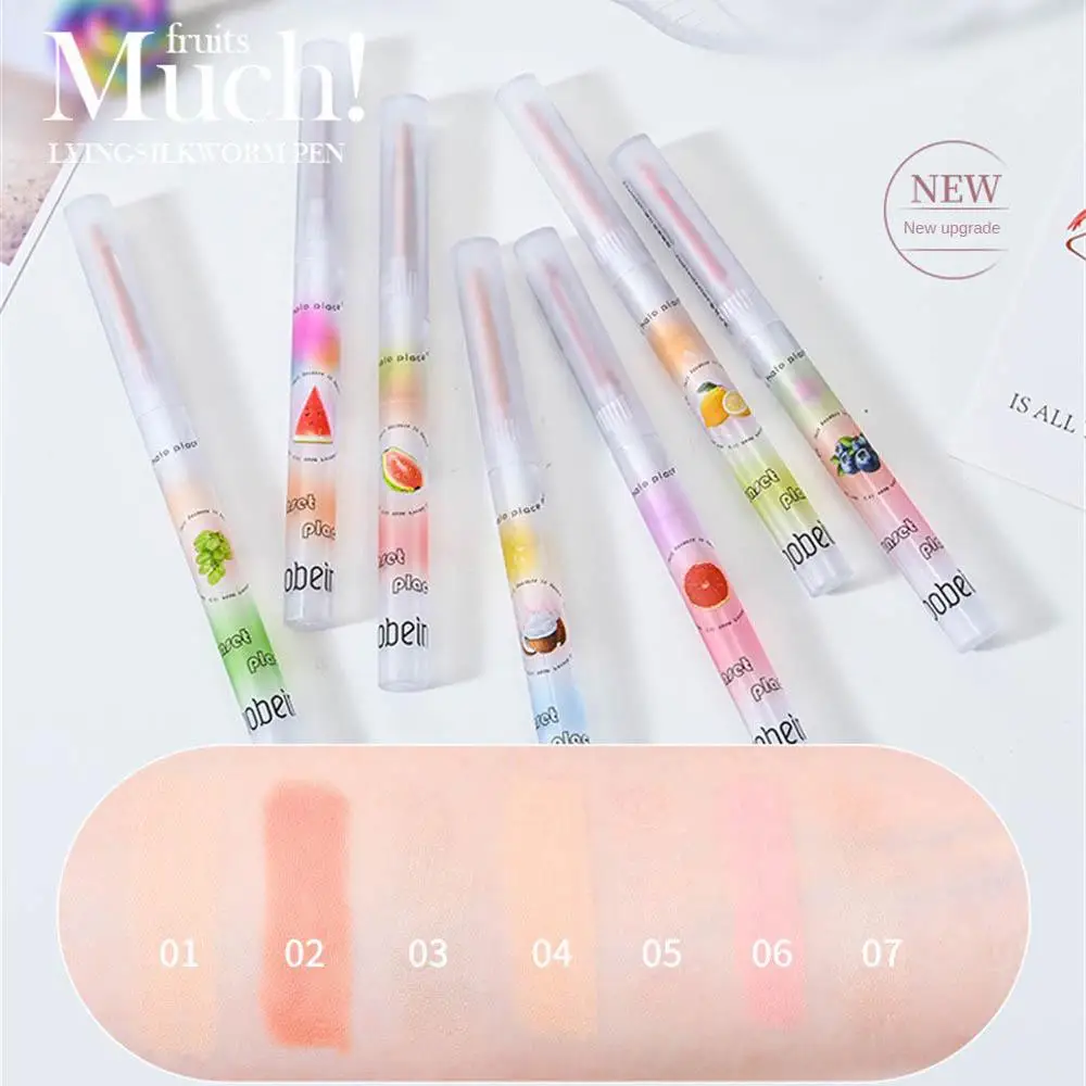 2/3/4PCS Silkworm Lying Pen Delicate Pearlescent Long-lasting Makeup Comfortable Popular Innovative