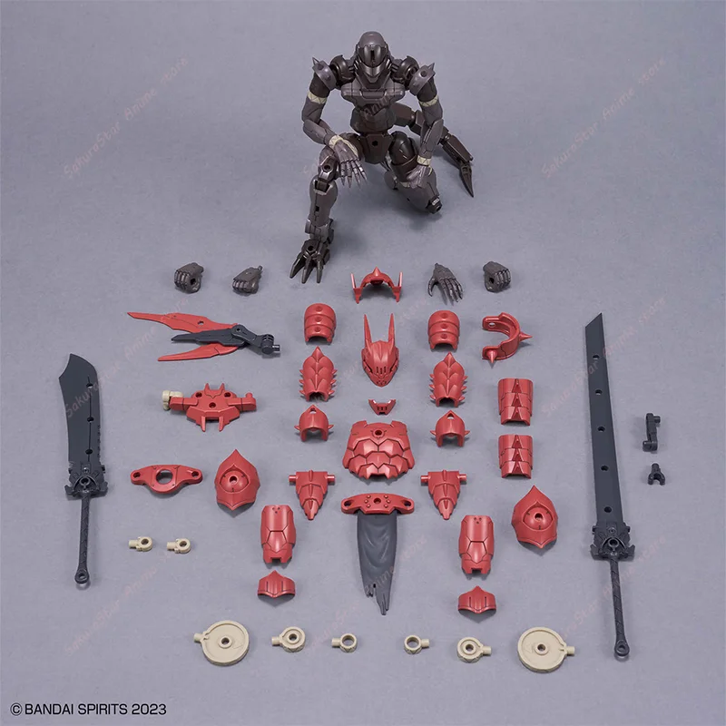 Фото В наличии: Коллекционная модель робота-фигурки Bandai 30 Minutes Fantasy Dragonia Knight, подвижная аниме-фигурка, игрушка в подарок для детей №2