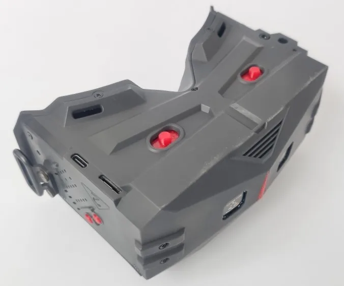 Очки FPV V1 V2 ультра маленькие и ультратонкие с антенной в виде кленового листа