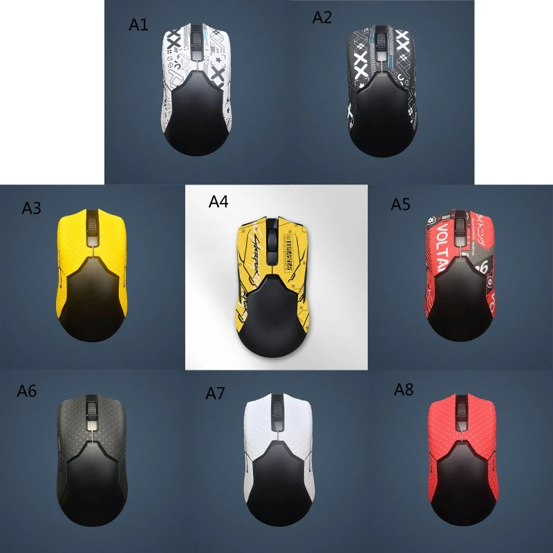 

Mouse Sweat Resistant Pad Mouse Skates Side Sticker for razer V2 Pro Mouse JIAN