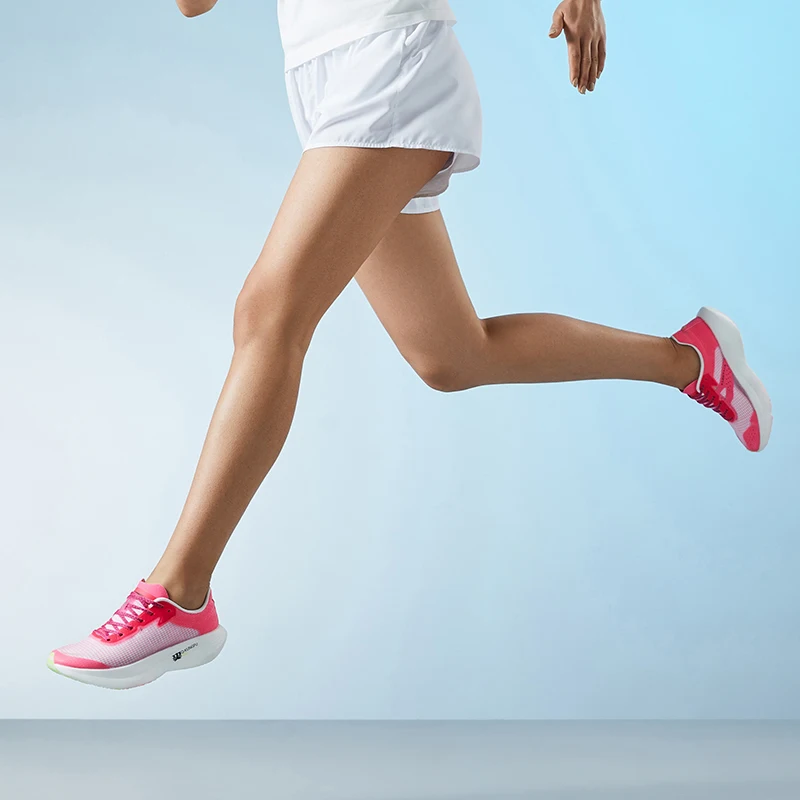 QIAODAN 2023 FEIYING Series Running Shoes For Women Professional Sneakers Light Weight Female Sports Shoes BM22200299