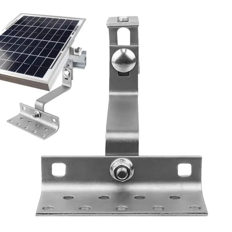 

Solar Panel Mounting Kit 180 Degrees Adjustable Photovoltaic Bracket Hooks Multipurpose 304 Stainless Steel Solar Panel Install